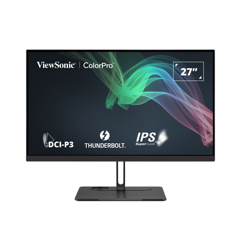 ViewSonic VP2776T-4K LED Fotografie Monitor 68,47 cm (27 Zoll) 98% DCI-P3, 100% sRGB, Pantone, USB-C Docking, 4K UHD, 16:9, 5ms, IPS, 400cd/m², 60Hz,