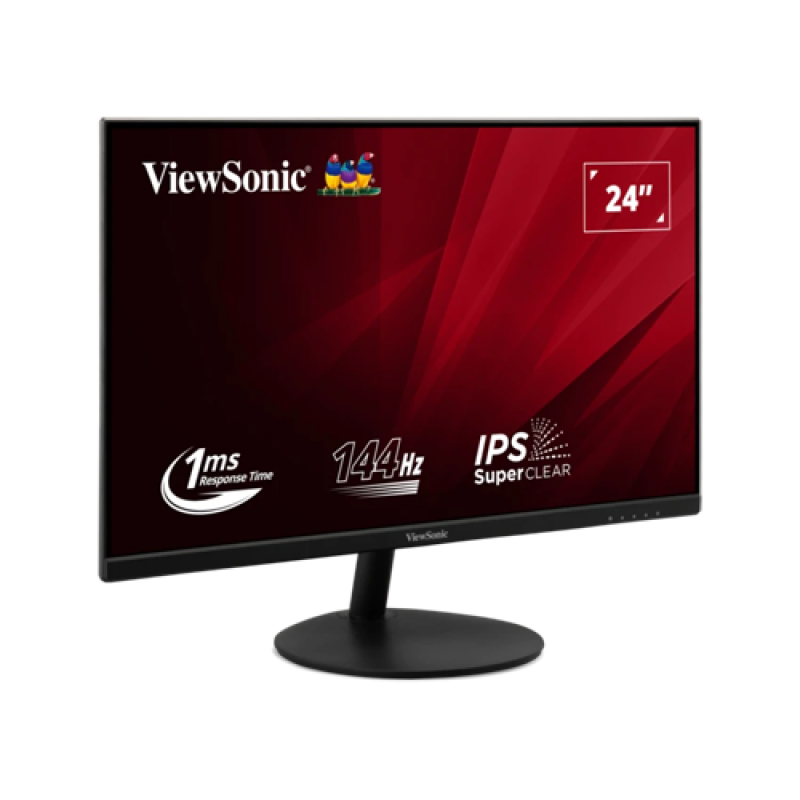ViewSonic VA24E2-H 24" Full HD Office Monitor - IPS-Panel, 144Hz, HDMI, VGA-Eingänge
