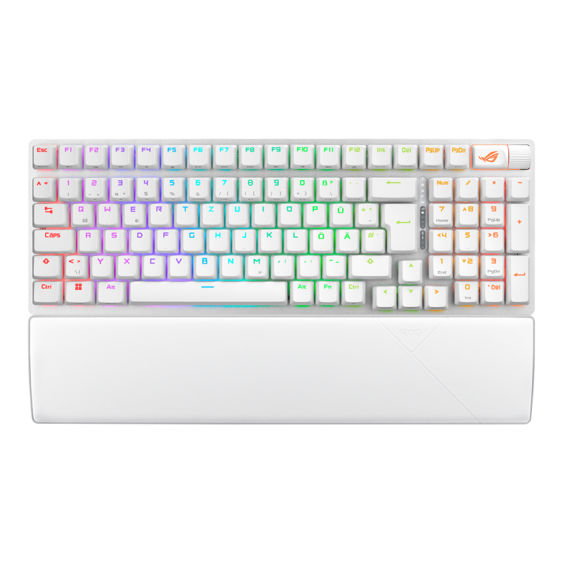 ASUS ROG Strix Scope II 96 Wireless Gaming Tastatur mechanische Gaming Tastatur mit ROG NX-Switches und Handballenauflage
