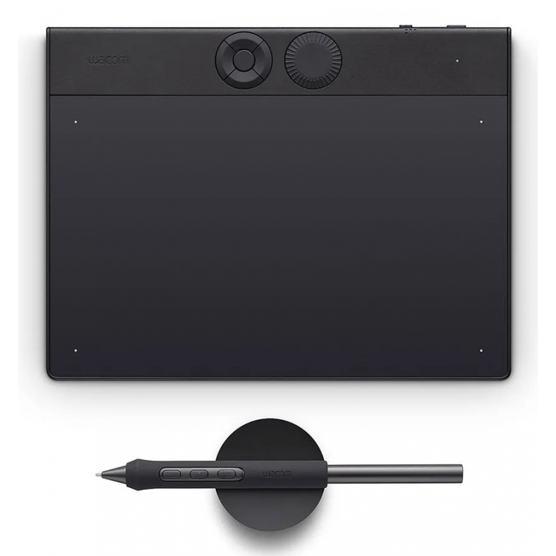 Wacom Intuos Pro Pen Tablet Small Superschlankes und leichtes Grafiktablet, Anpassbare ExpressKeys, incl. Wacom Pro Pen 3