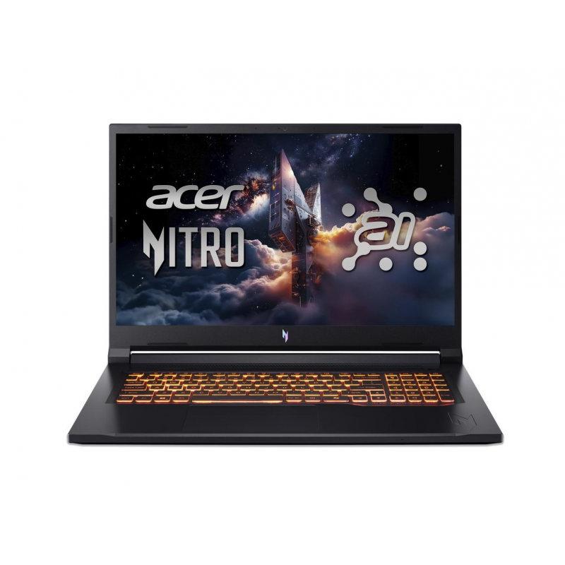 Acer Nitro V17 (ANV17-41-R4CJ) Gaming 17,3" Full-HD, 144Hz, Ryzen R7-260 (16 TOPS), 16GB RAM, 1TB SSD, GeForce RTX5070, Linux (eShell)