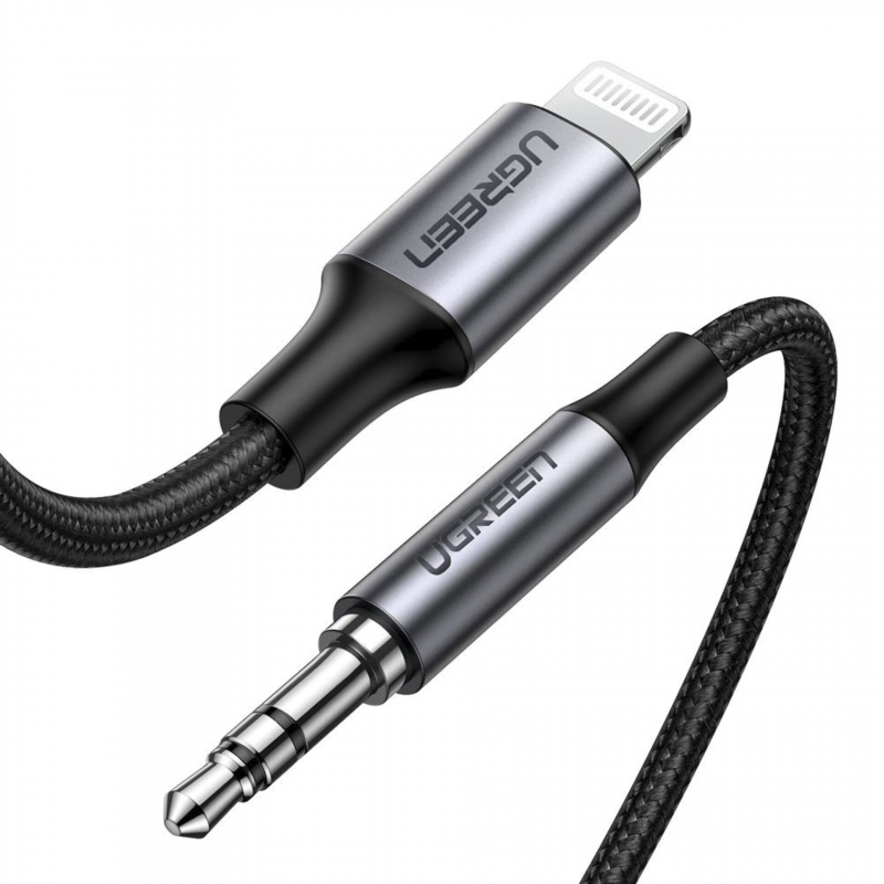 UGREEN Lightning zu 3.5mm Adapter Ladekabel 1m