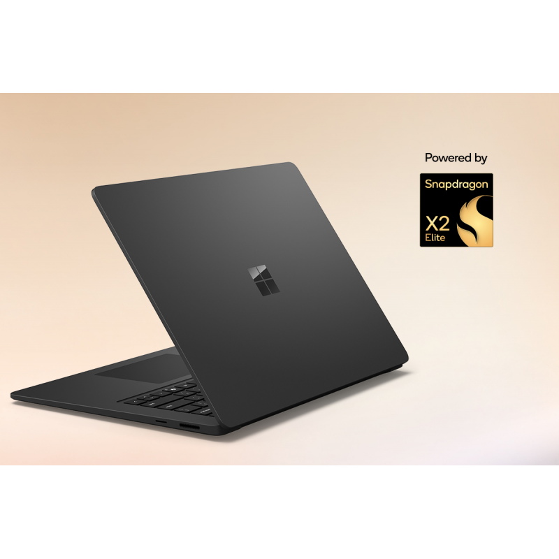 Microsoft Surface Laptop 15" 8. Generation - EP2-61225 - 15" Touchscreen, Snapdragon X2 Elite, 16GB RAM, 1000GB SSD, Windows 11 Home, black, neuestes