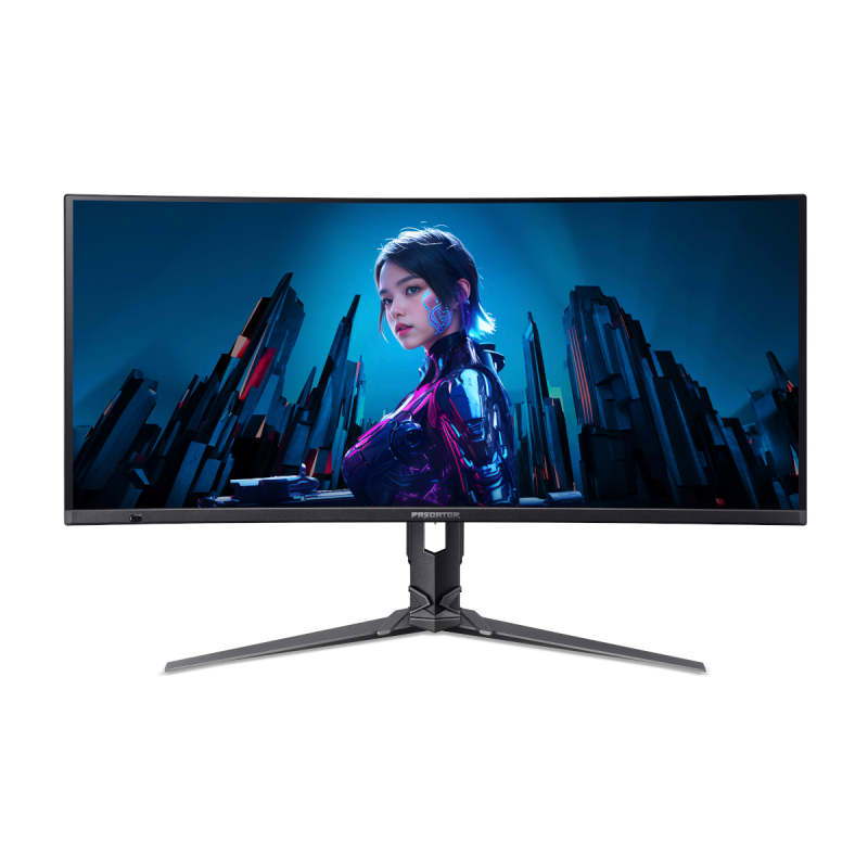 Acer Predator X (X34X5bmiiphuzx) 34" 4K Gaming Monitor 86,4 cm (34"), QD-OLED, 1800R Curved, 240Hz, HDR400, 99% DCI-P3, 2x HDMI, 1x DP, 1x Type-C