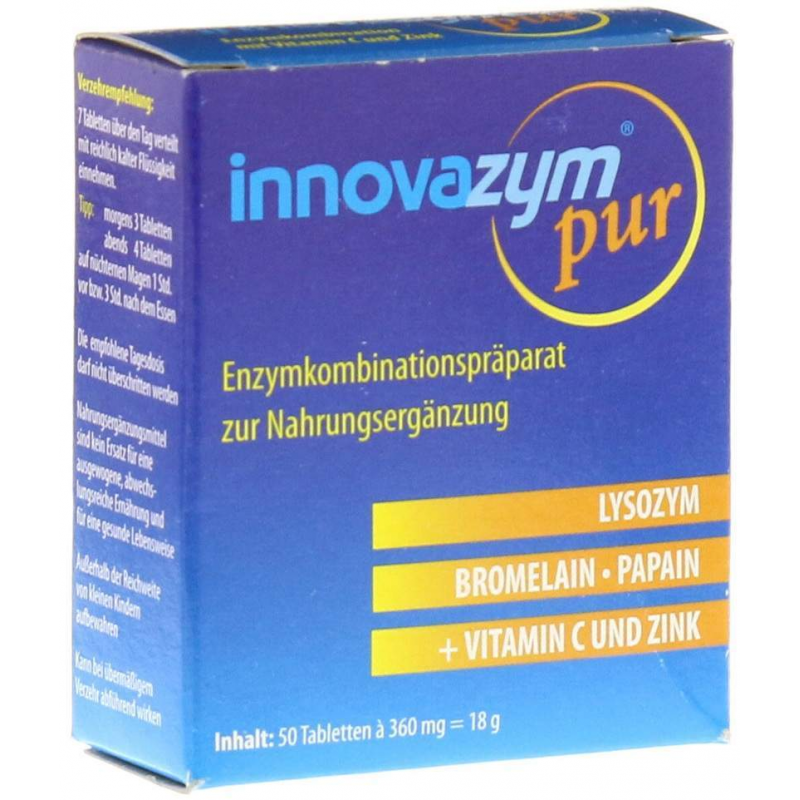 Innovazym Pur 50 Magensaftresistente Tabletten