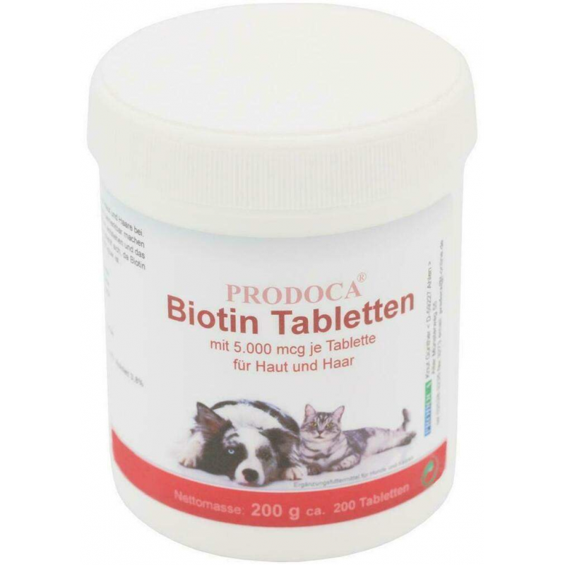 Biotin Forte 5 mg D Tabletten Vet