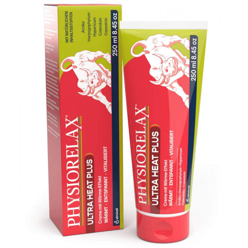 Physiorelax Ultra Heat Plus Creme 250 ml