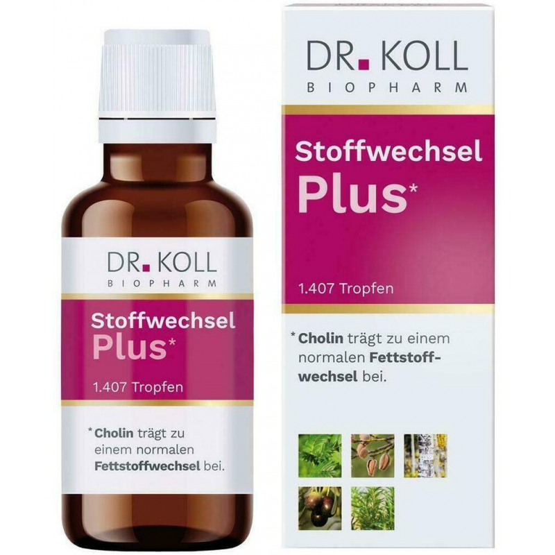 Stoffwechsel Plus Dr.Koll Gemmo Komplex Cholinzink 50 ml Tropfen