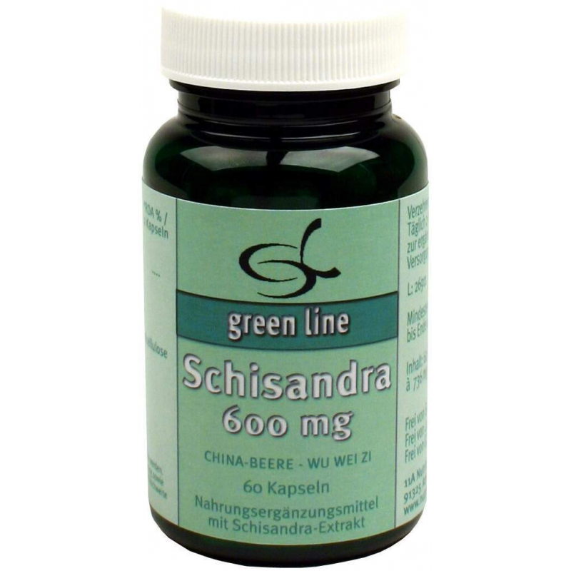 Schisandra 600 mg 60 Kapseln