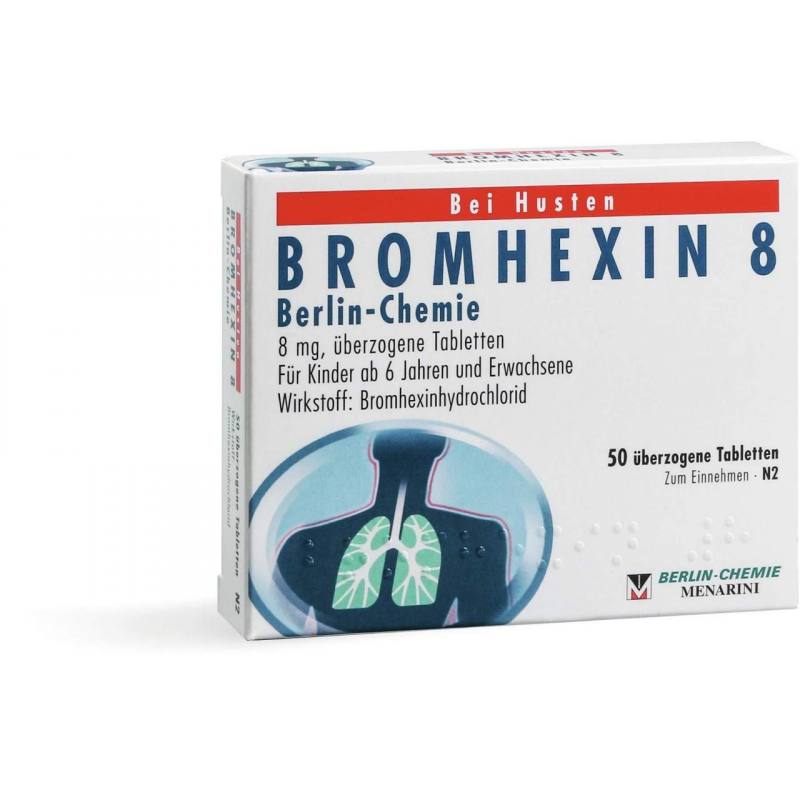 Bromhexin 8 Berlin Chemie 50 Dragees