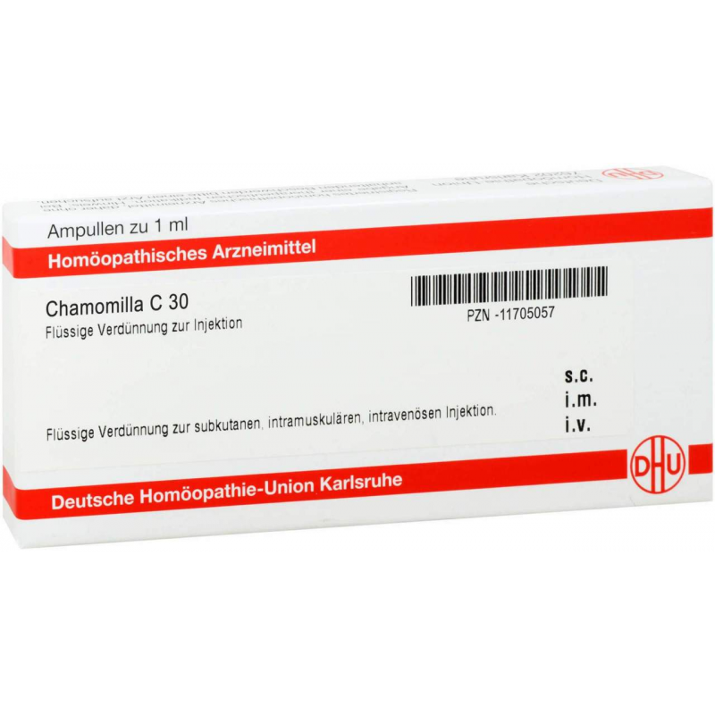 Dhu Chamomilla C30 Ampullen 8 X 1 ml