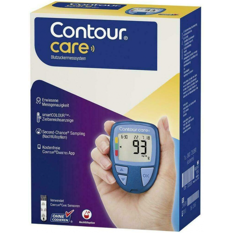 Contour Care Set Blutzuckermesssystem mg Je Dl