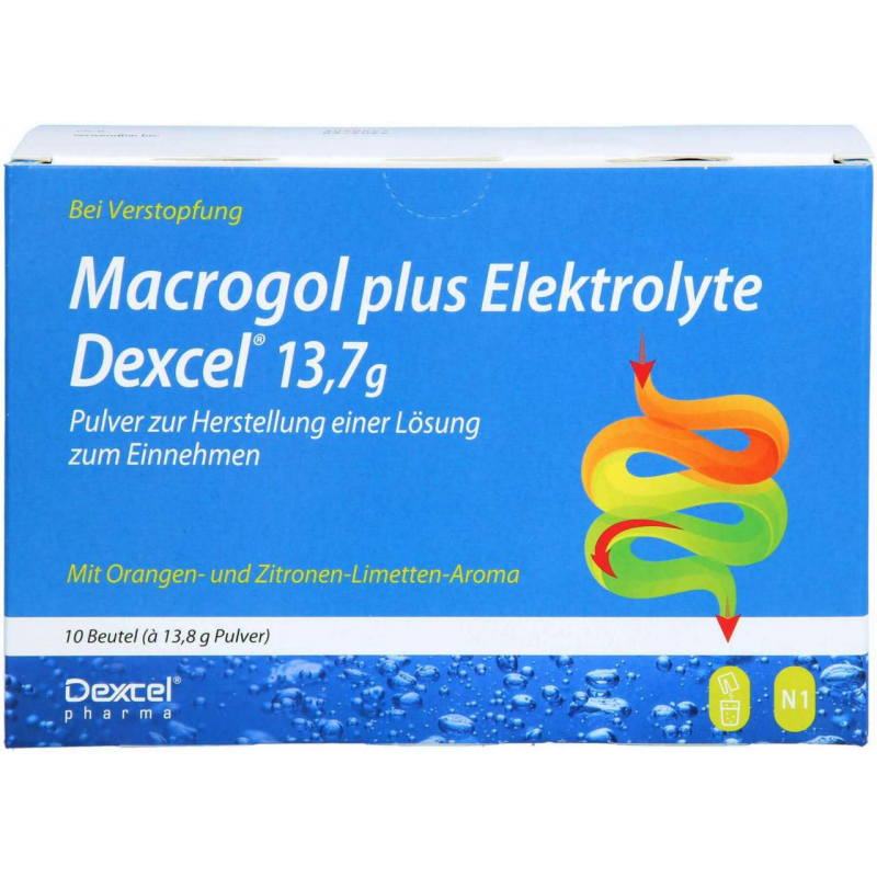 Macrogol Plus Elektrolyte Dexcel 13,7 G Ple 10 Beu