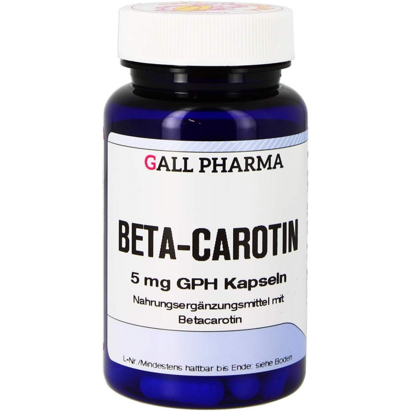 Beta Carotin 5 mg 180 Kapseln