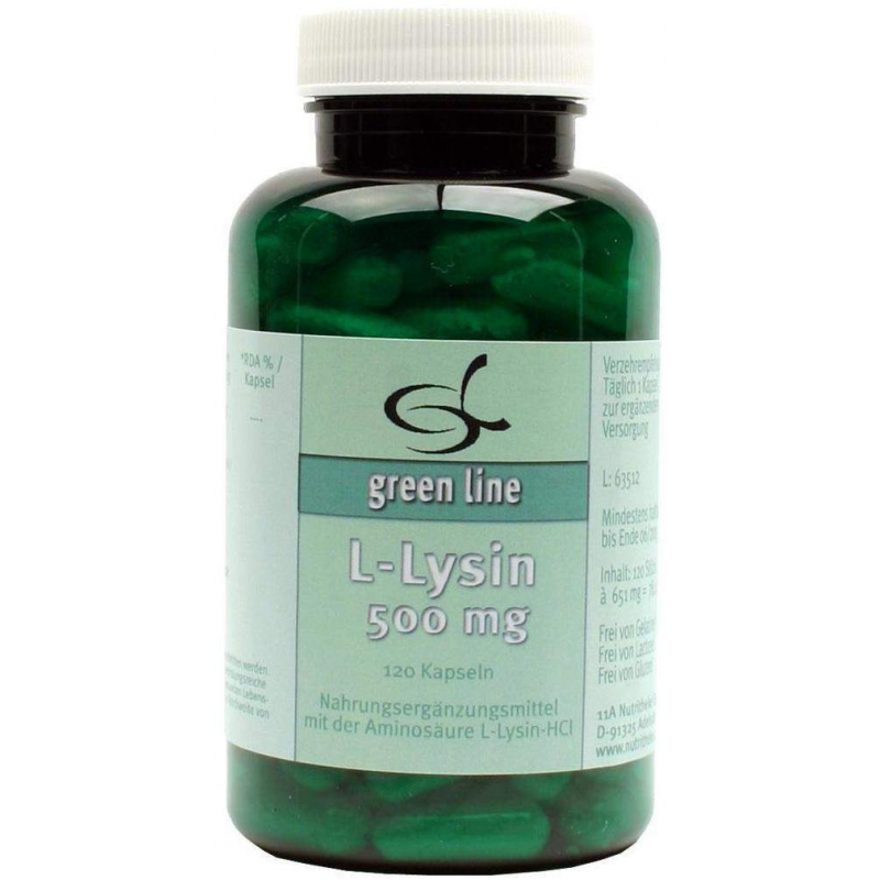 L Lysin 500 mg 120 Kapseln