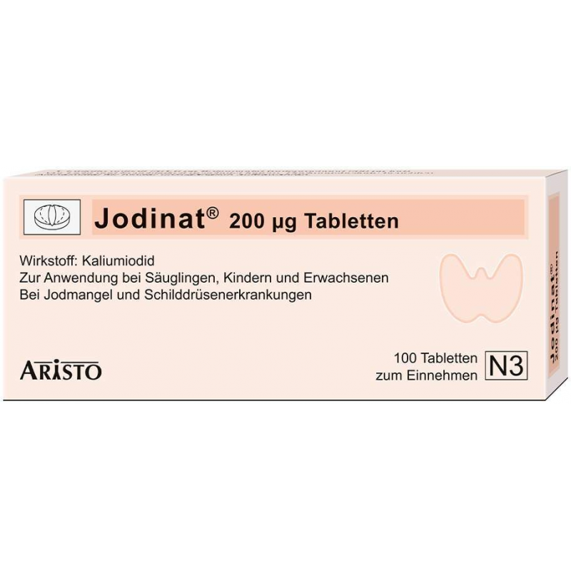 Jodinat 200 µg 100 Tabletten