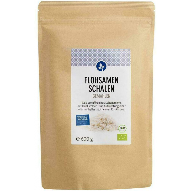 Flohsamenschalen Gemahlen Bio Pulver