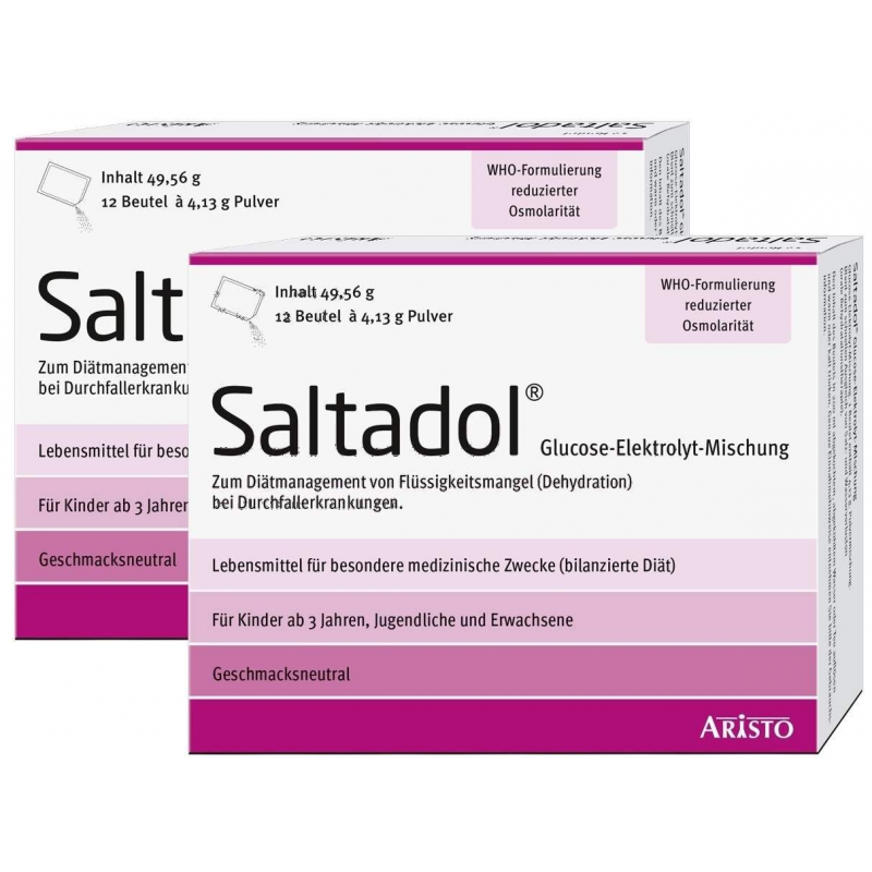 Saltadol Elektrolyt Pulver 2 x 12 Beutel