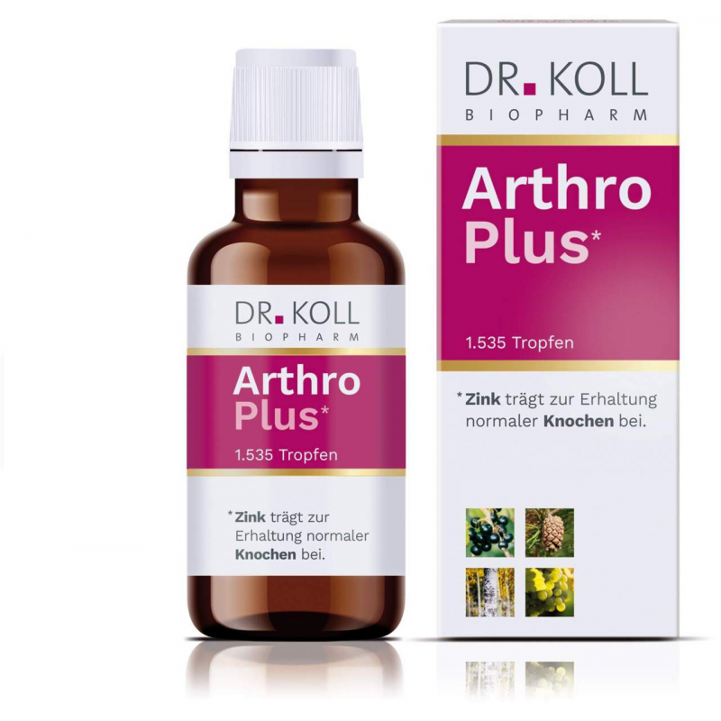 Arthro Plus Dr.Koll Gemmo Kompl.Weinrebe Zink Tropfen 50ml