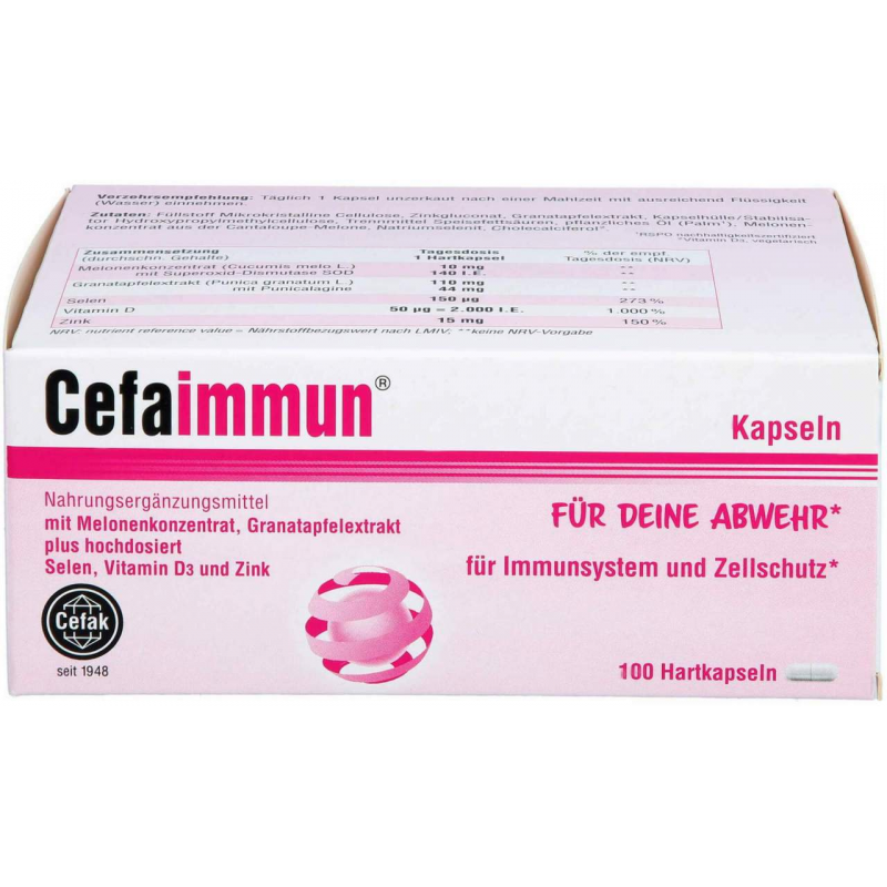 Cefaimmun 100 Hartkapseln