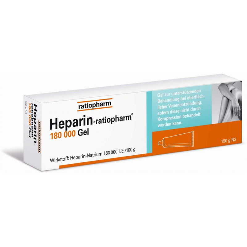 Heparin-ratiopharm 180000 150 g Gel