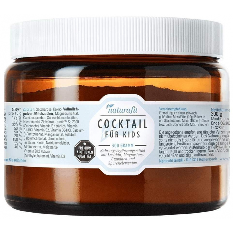 Naturafit Cocktail Für Kids 300 G Pulver