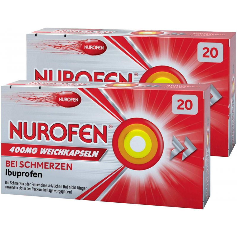 Nurofen 400 mg 2 x 20 Weichkapseln