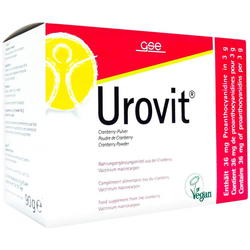 Urovit Cranberry Pulver 30 X 3 G Pulver