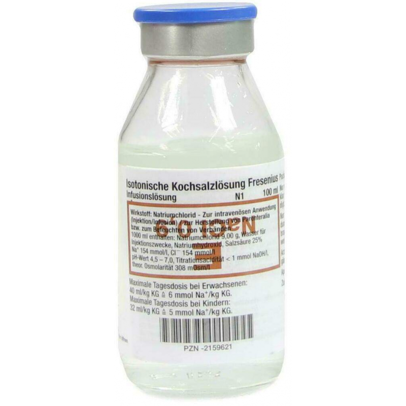Isotonische Kochsalzlösung 0,9 % Fresenius Infusionslösung 100 ml