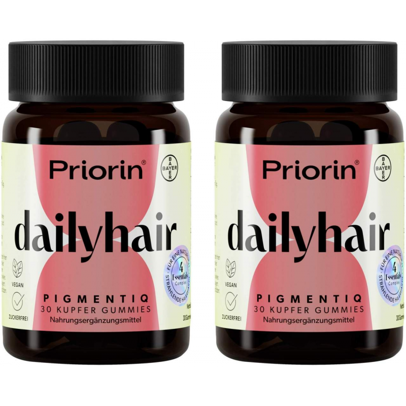 Priorin dailyhair Pigmentiq Gummies 2 x 30 Stück