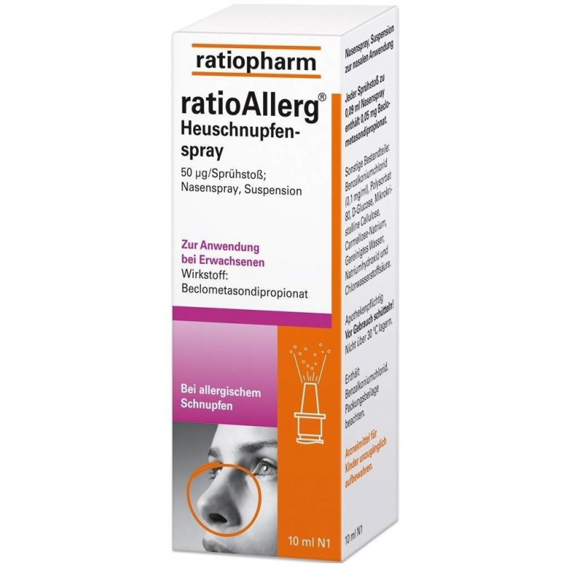RatioAllerg Heuschnupfenspray 10 ml Nasenspray