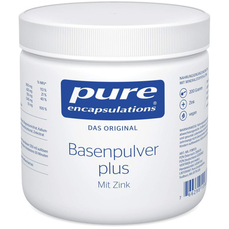 Pure Encapsulations Basenpulver Plus Pur