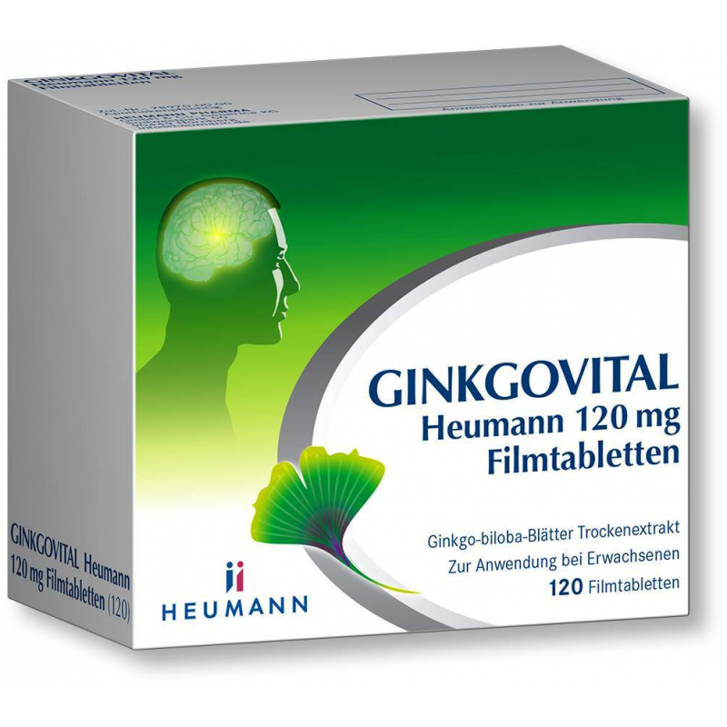 Ginkgovital Heumann 120 mg 120 Filmtabletten