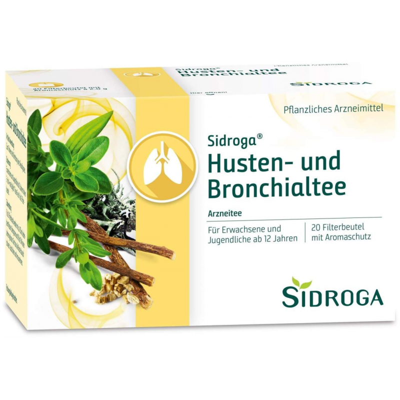 Sidroga Husten und Bronchialtee 20 Beutel