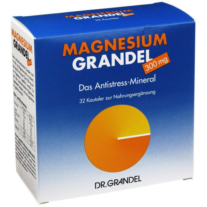 Magnesium Grandel 300 mg 32 Kautabletten