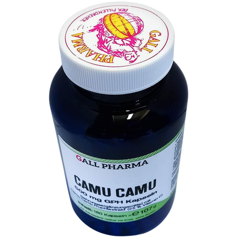Camu Camu 500 mg Gph Kapseln 180 Stück