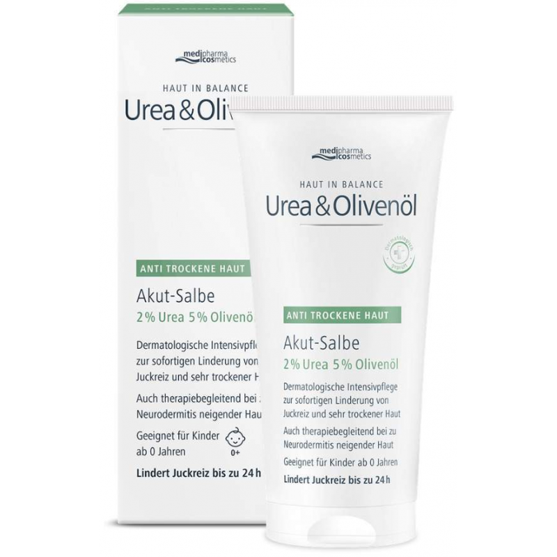 Olivenöl Haut in Balance Urea & Olivenöl Akut Salbe 75 ml