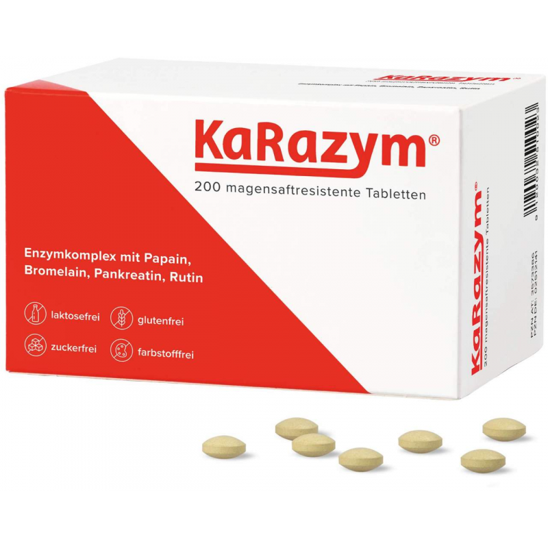 Karazym 200 Magensaftresistente Tabletten