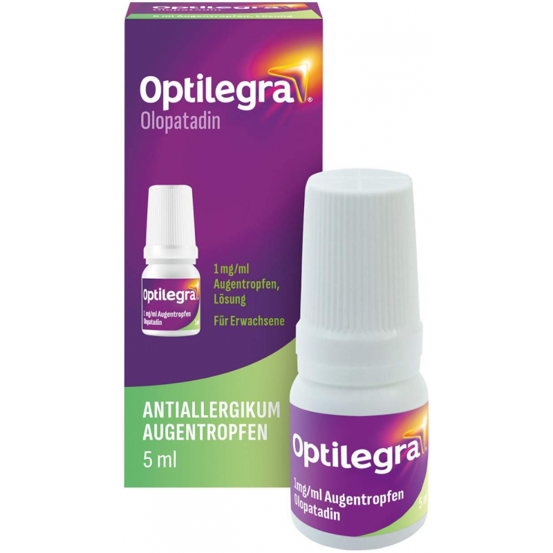 Optilegra - Augentropfen mit Olopatadin 5 ml