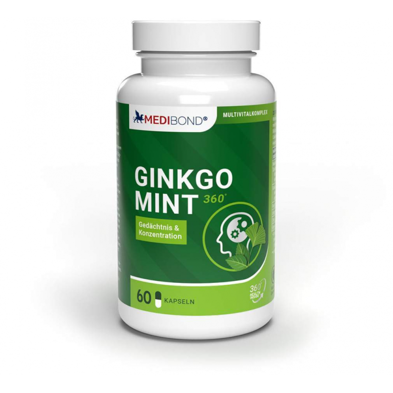 Ginkgomint 360° Medibond 60 Kapseln