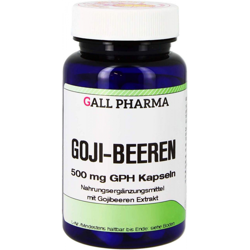 Goji Beeren 500 mg Gph 360 Kapseln
