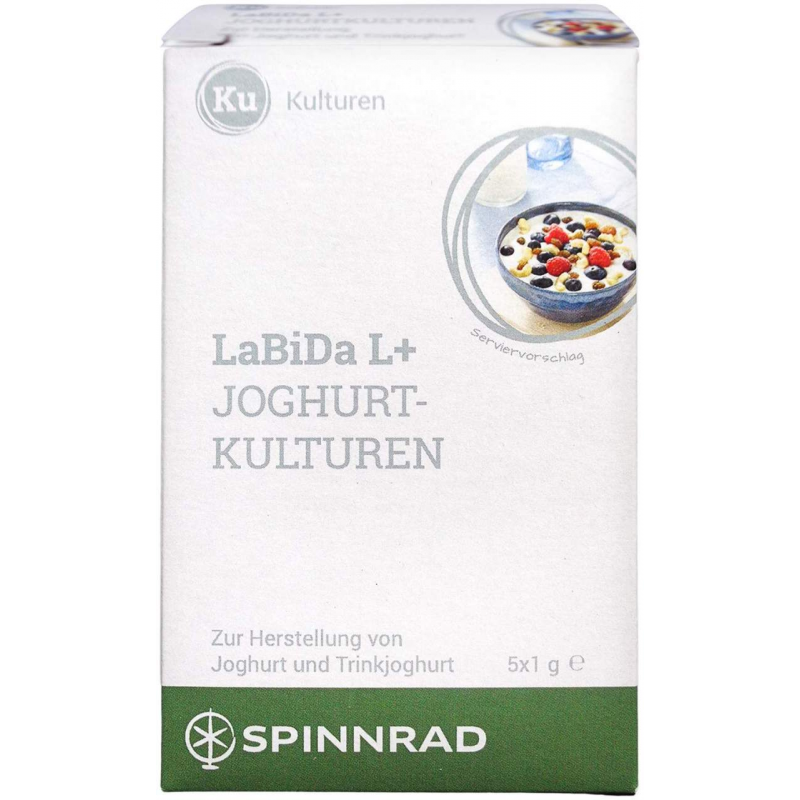 Labida L+ Probiotische Joghurtkulturen 5 X 1 G