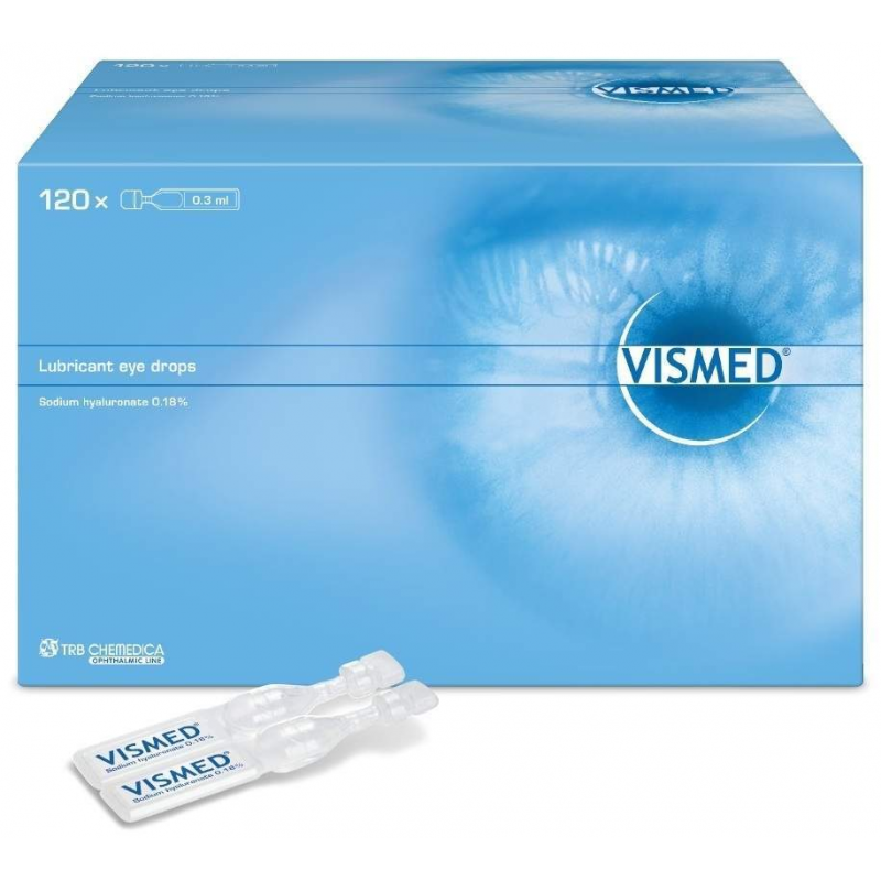 Vismed Einmaldosen 120x0.3 ml Einzeldosispipetten