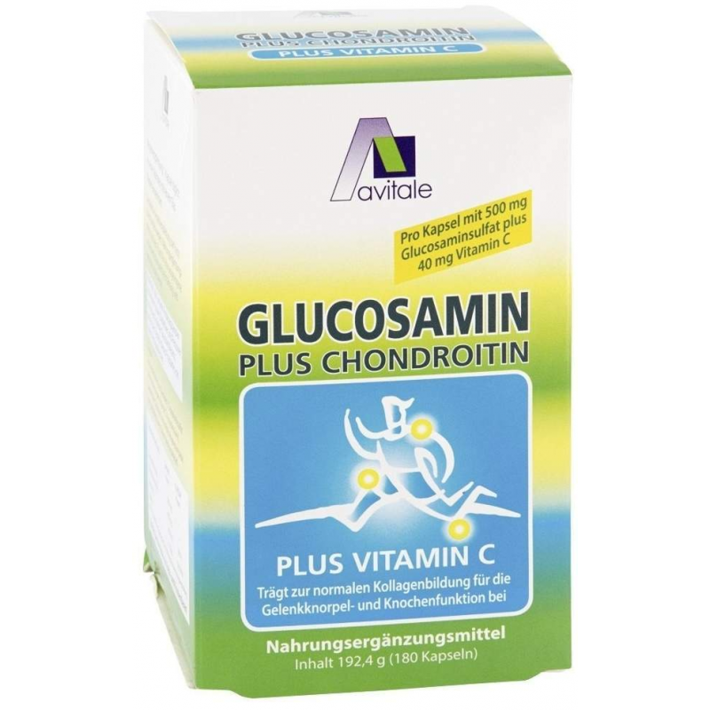 Glucosamin 500 mg + Chondroitin 400 mg 180 Kapseln