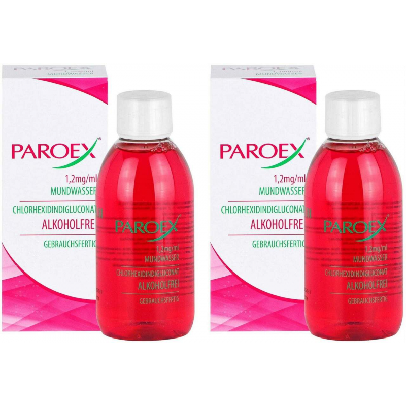 Paroex 1,2 mg je ml Mundwasser 2 x 300 ml