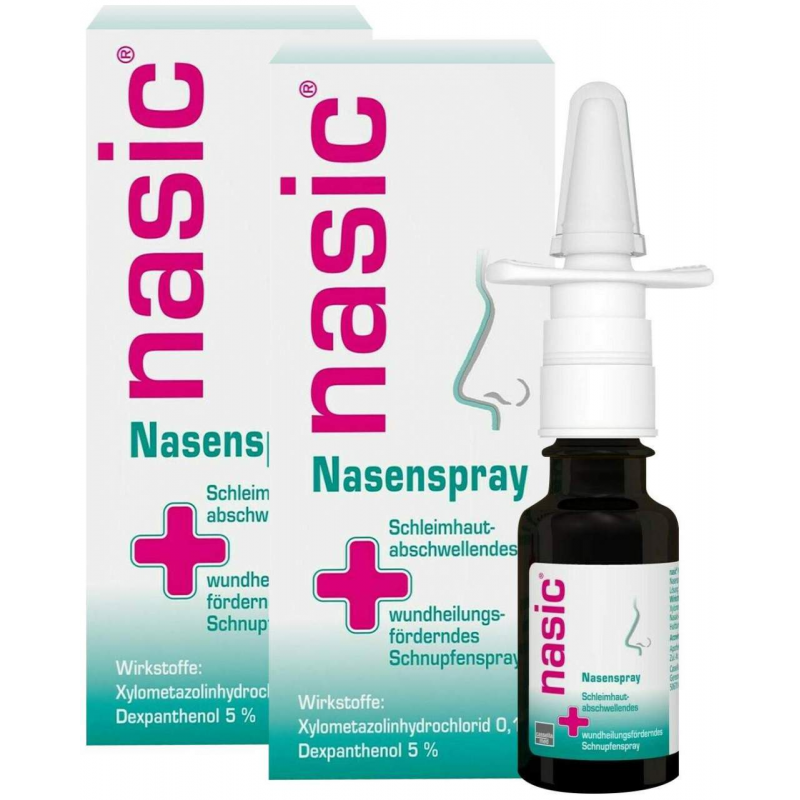 Nasic Nasenspray 2 x 10 ml