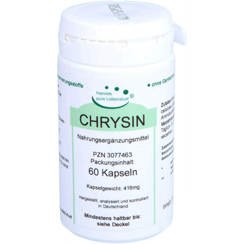 Chrysin Vegi Kapseln 60 Stück