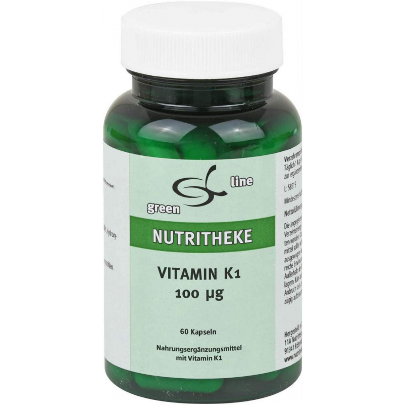 Vitamin K1 100 Myg Kapseln 60 Stück