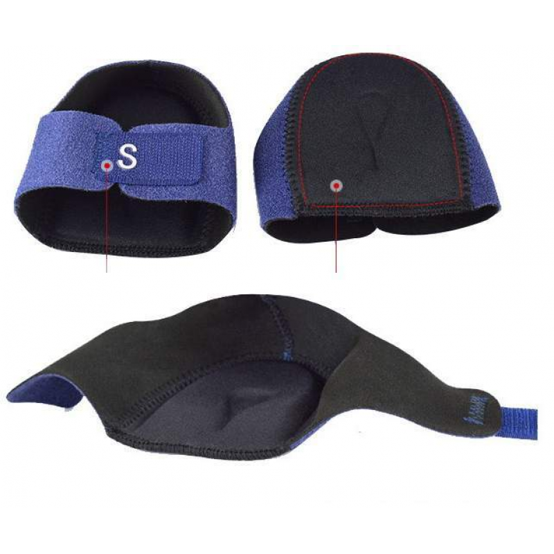 Silikon Fersenmanschette, Größe 35-40, 1 Paar