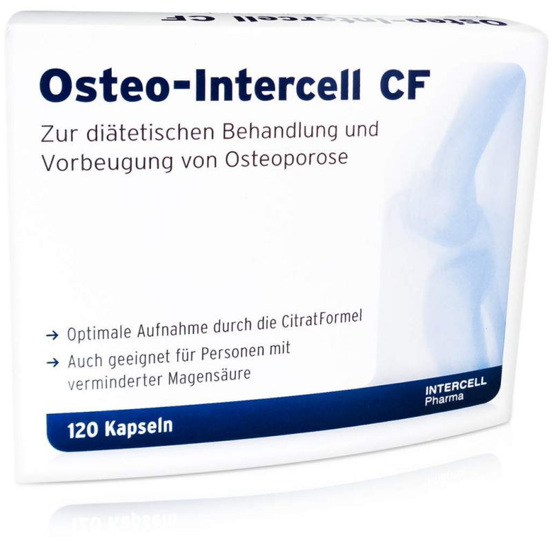 Osteo Intercell Cf Citratformel 120 Kapseln